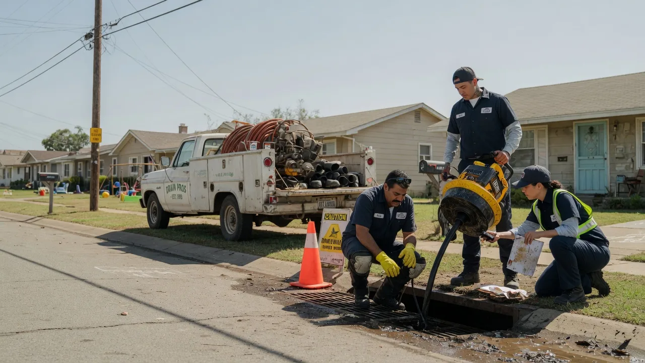 Drain Cleaning in Hodgen, OK near me